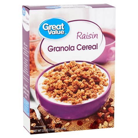 granola cereal at walmart.